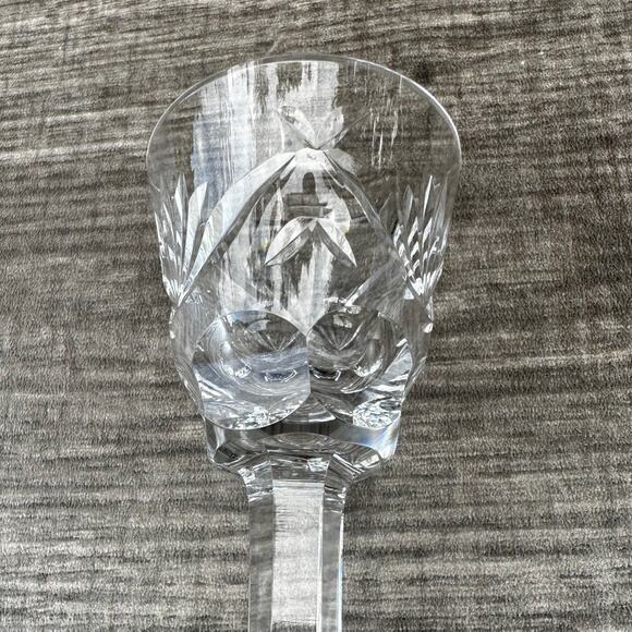 Waterford Crystal Ireland Retired Ashling Cut 3.5" Cordial-Exquisite - Picture 2 of 4